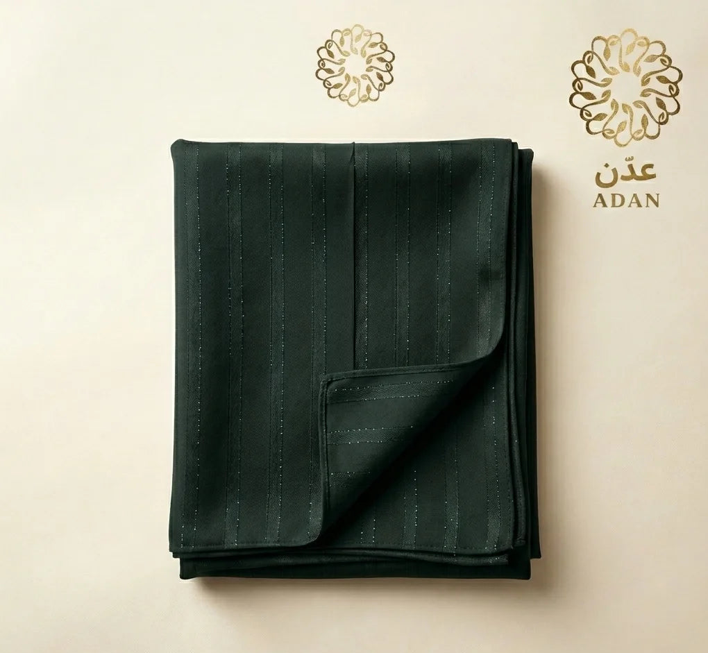 Zarri Georgette Bottle Green