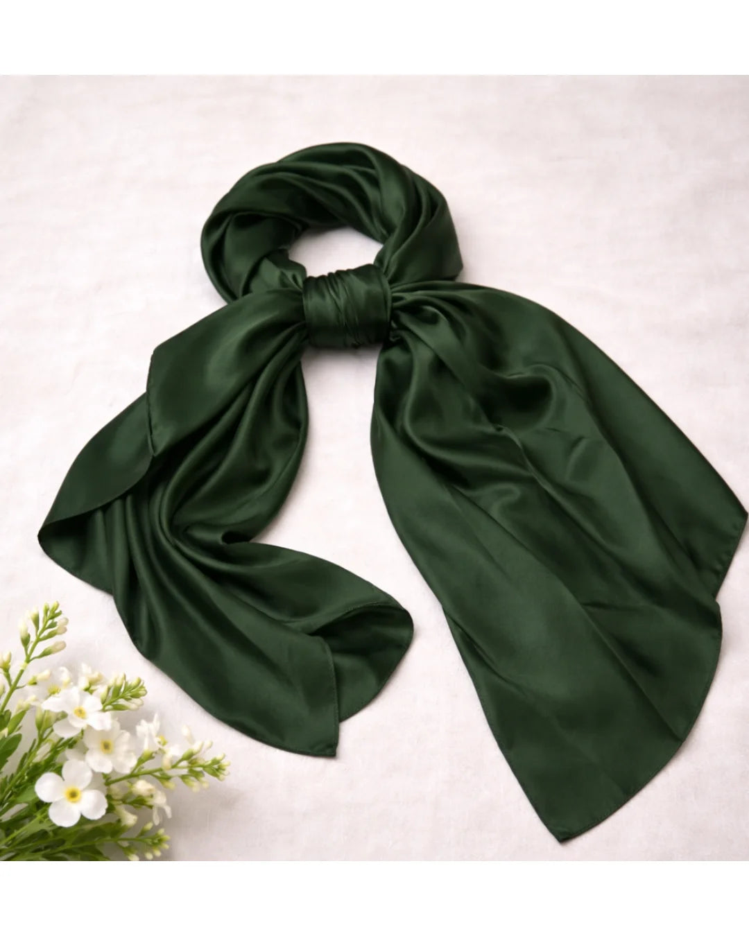 Silk Hijab - Green