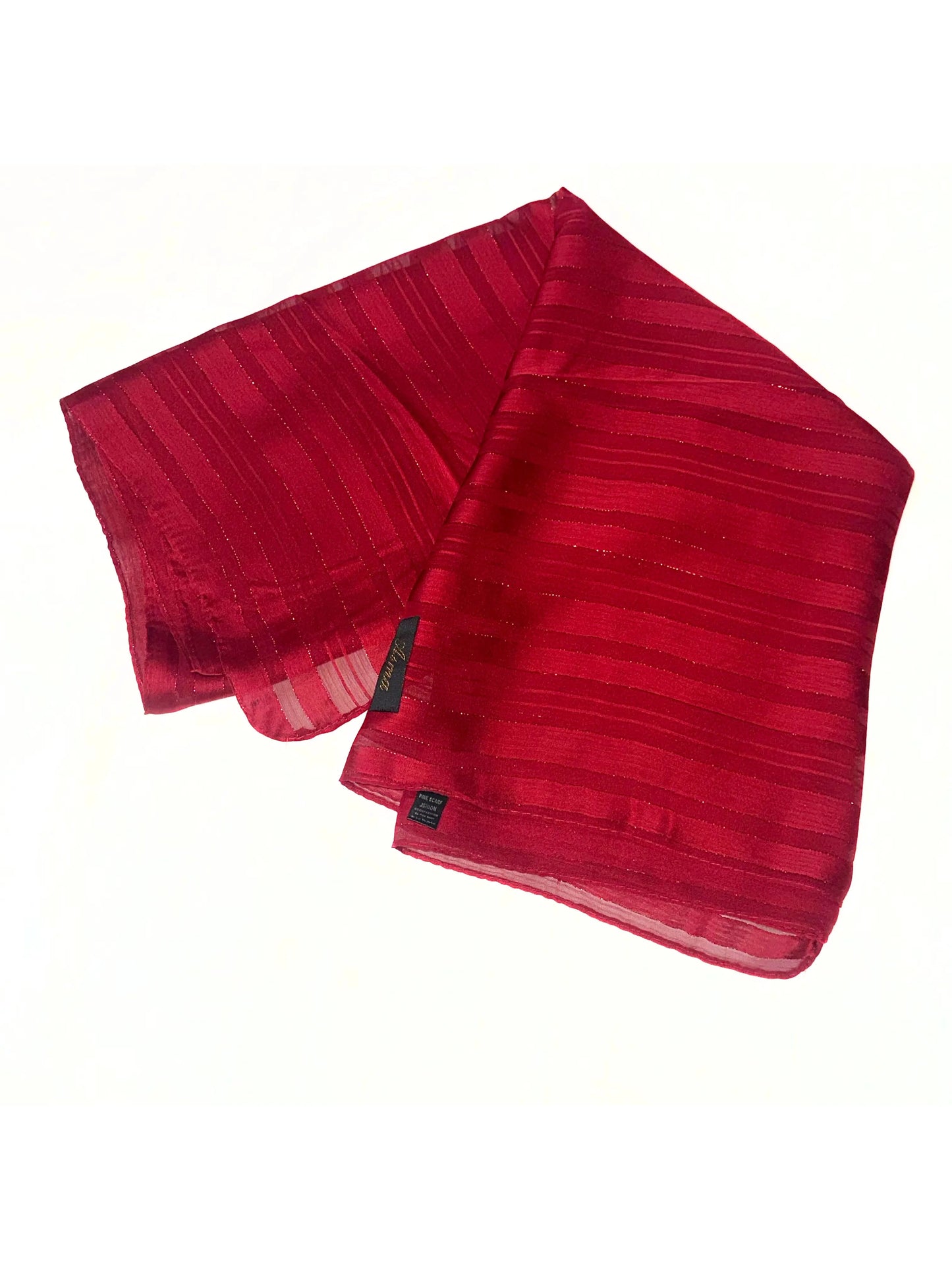 Zarri Work Hijab - Maroon/Red