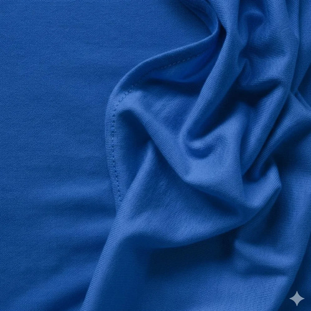 Jersey Cotton Hijab - Blue