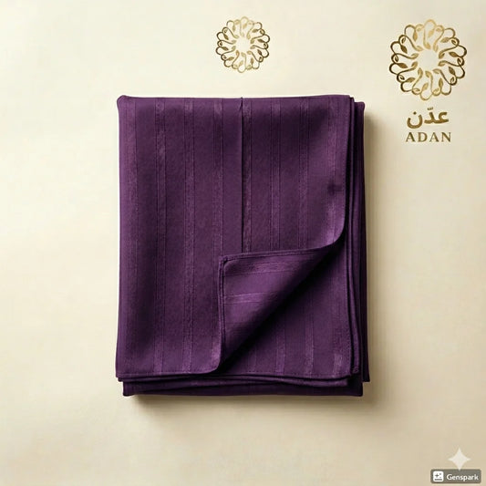 Zarri Georgette Dark Purple