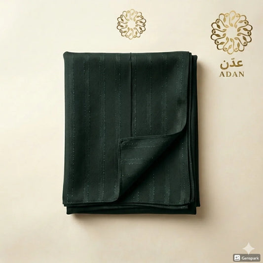 Zarri Georgette Bottle Green