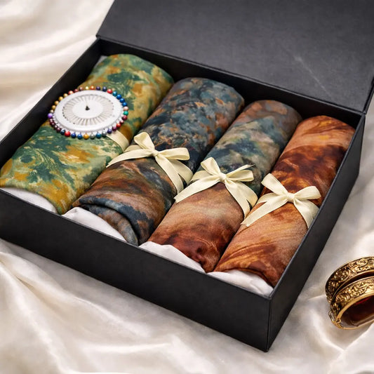 Customized Bundle Of 3 Moroccan Hijabs|Free Delivery