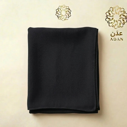 Georgette Hijab - Black