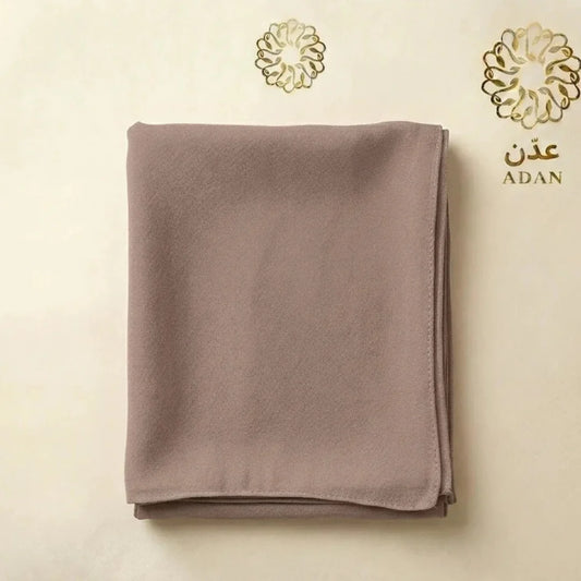Georgette Hijab - Light Brown/Beige Colour