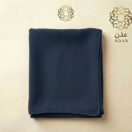 Georgette Hijab - Navy Blue