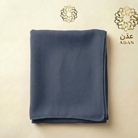 Georgette Hijab - Bluish Grey Colour