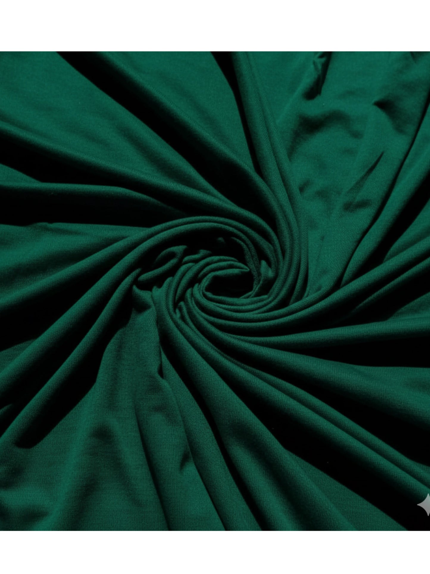 Jersey Cotton Hijab - Bottle Green