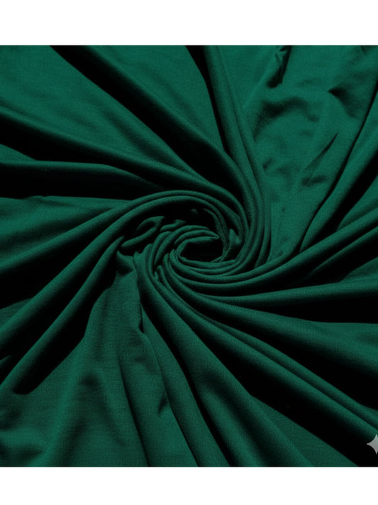 Jersey Cotton Hijab - Bottle Green