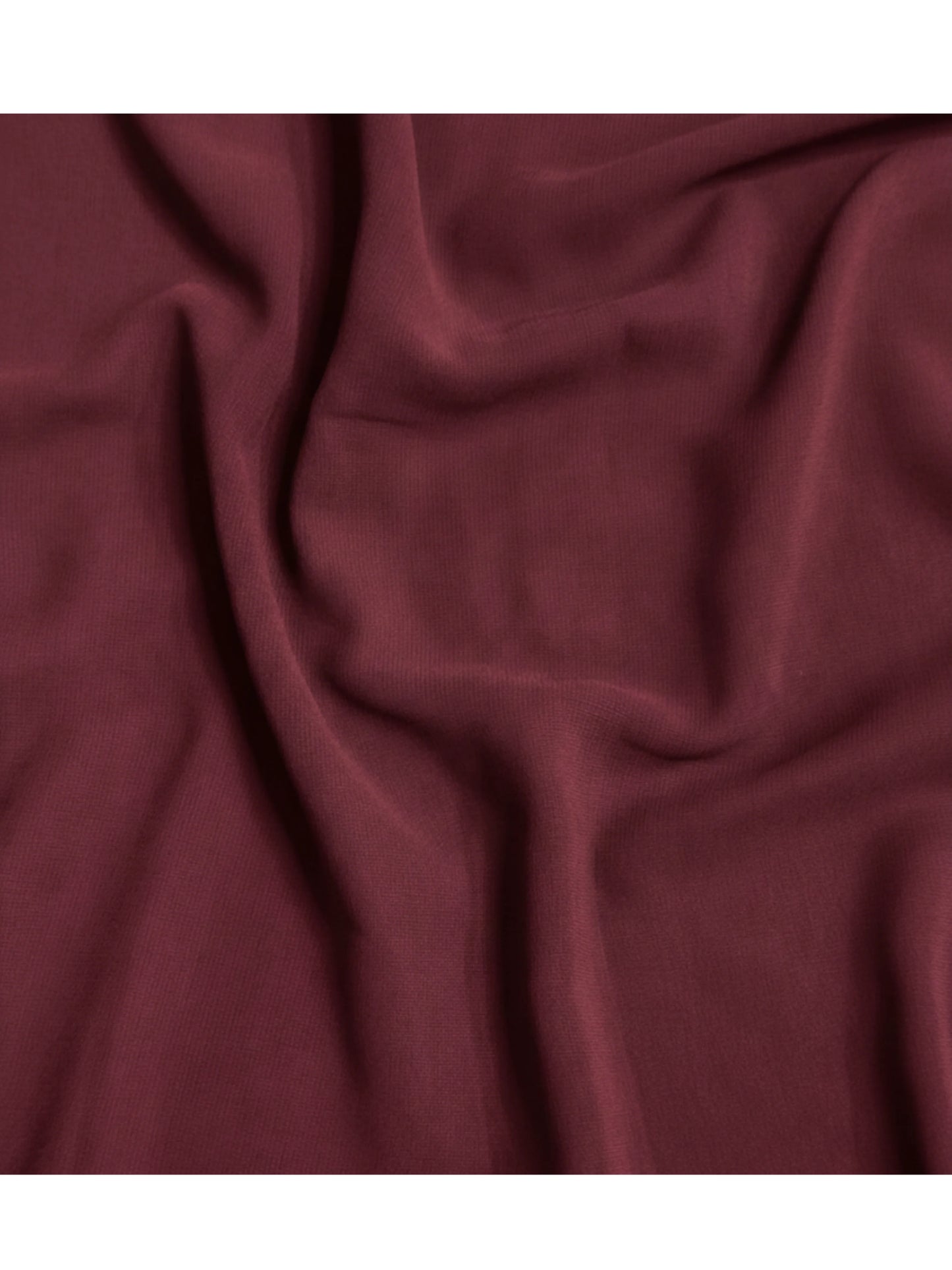 Georgette Hijab - Maroon