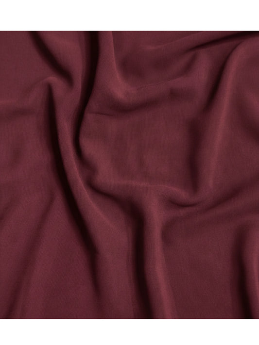 Georgette Hijab - Maroon