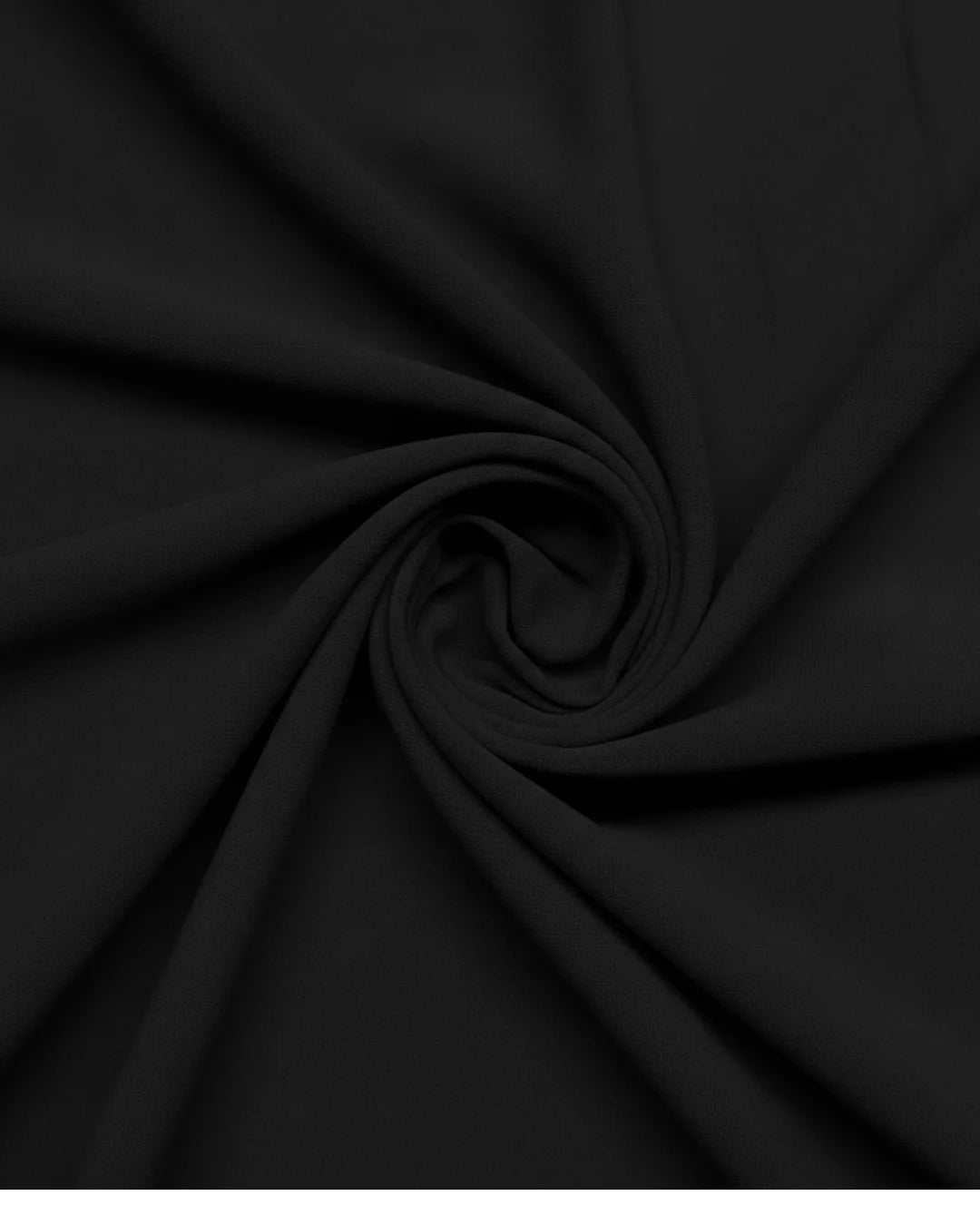 Jersey Hijab - Black