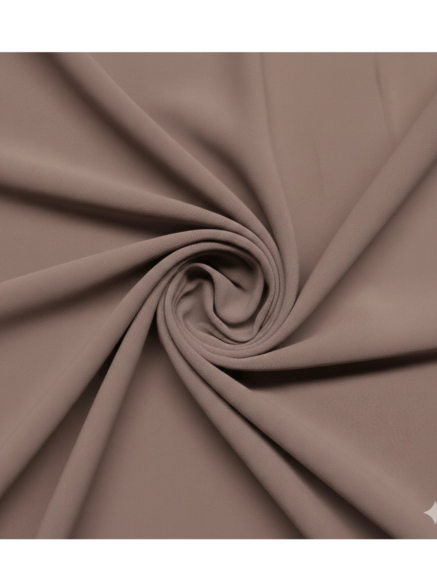 Georgette Hijab - Light Brown/Beige Colour