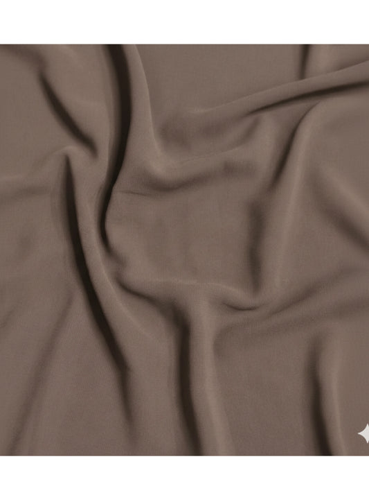 Georgette Hijab - Light Brown/Beige Colour