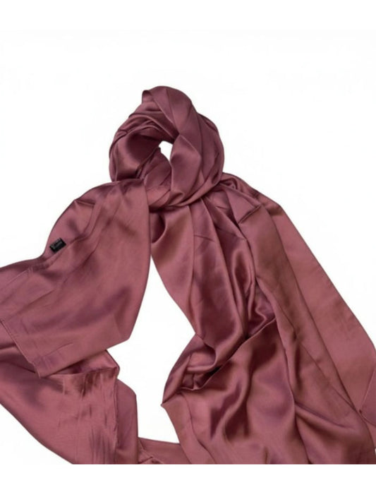 Silk Hijab - Rose Gold Colour