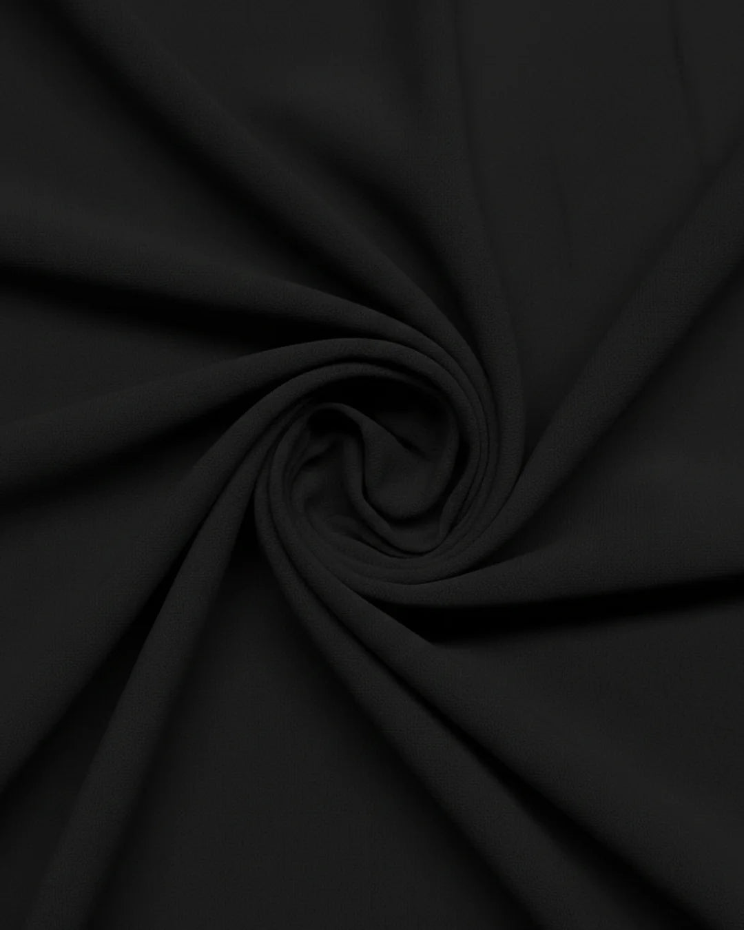 Georgette Hijab - Black