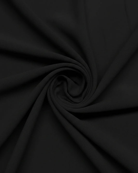 Georgette Hijab - Black