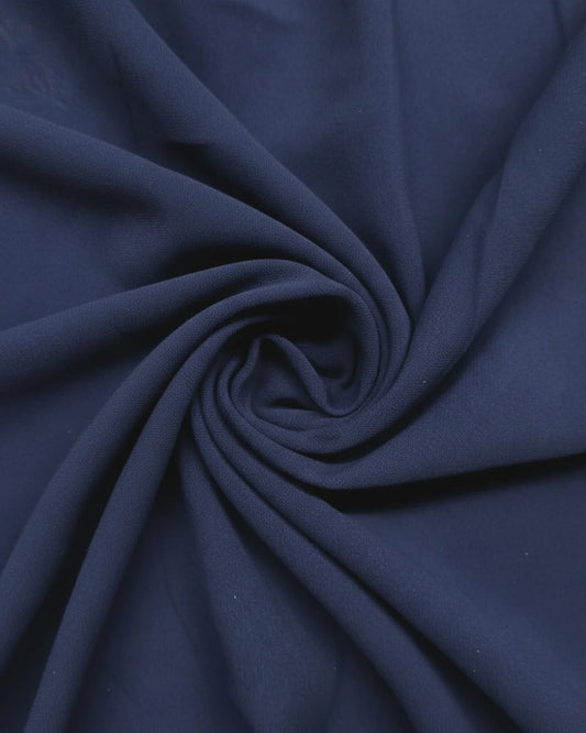 Georgette Hijab - Bluish Grey Colour