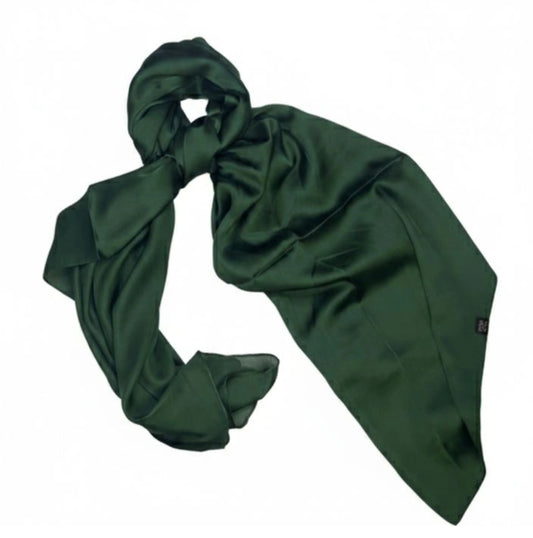 Silk Hijab - Green